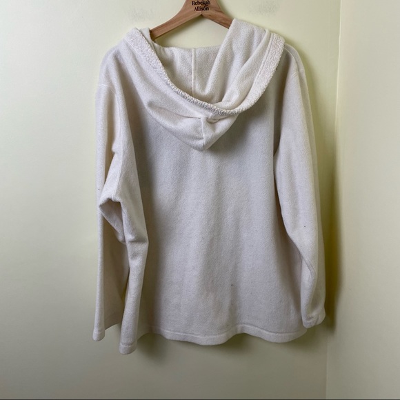 Vintage Disney’s Winnie the Pooh Eeyore Fleece Zip-Up Sweatshirt in 3X - Picture 3 of 6